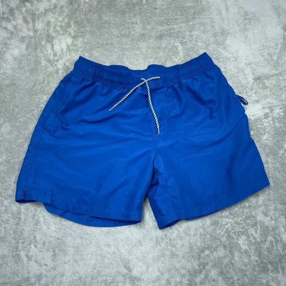 Southern Tide Skipjack Swim Shorts Men’s Large Blue Drawstring a0203